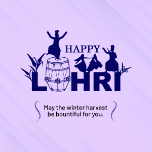 Happy Lohri hd images poster banner status and hd photos